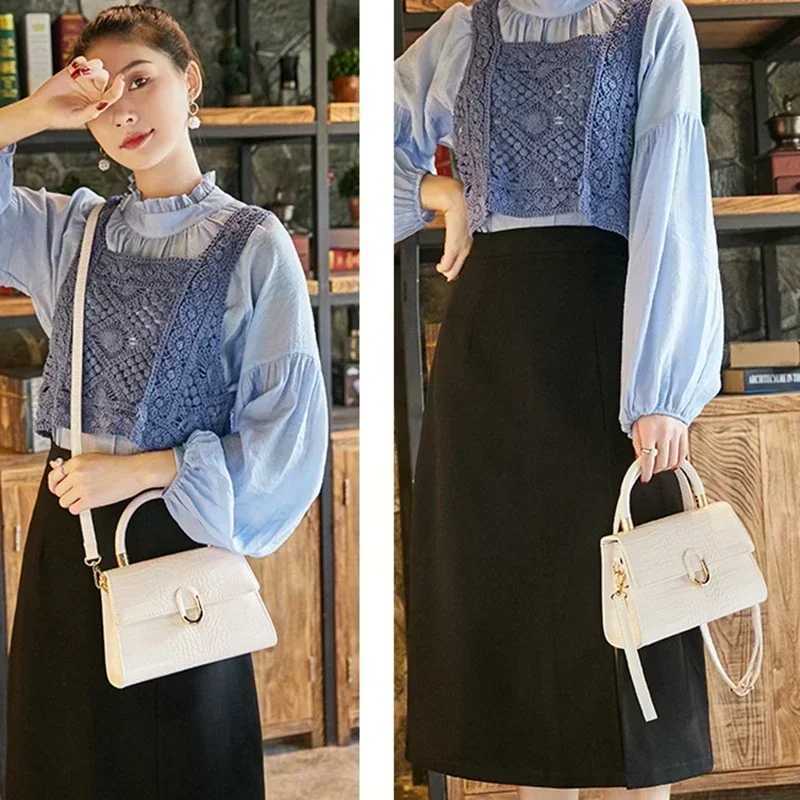 Bags for Women Trend 2025 Faux Leather Handbags for Women Beige Purple Black Fashion Small Hand Bag Shoulder Bags Sac Plaid New Z250926