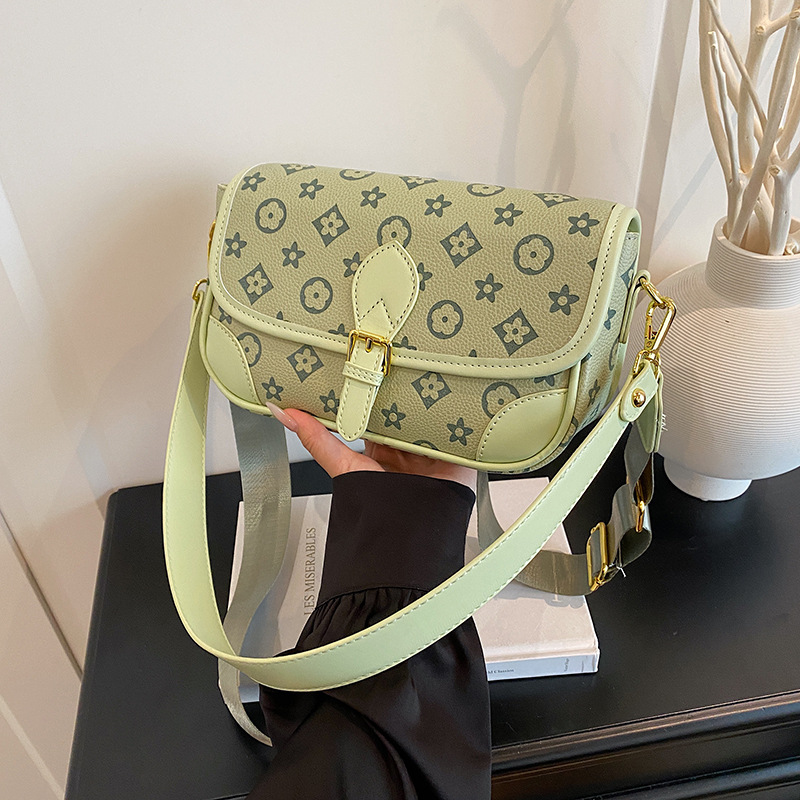 Free shipping Designer bag fashionable bucket bag high-end light luxury retro and fashionable monogram bag classic printed black white pink