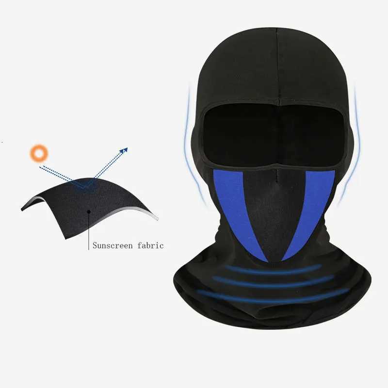 Motorcycle Balaclava Moto Full Face Mask Windproof Skiing Head Masks Tactical Motocross Cycling Biker Hood Men hat Summer Z250926
