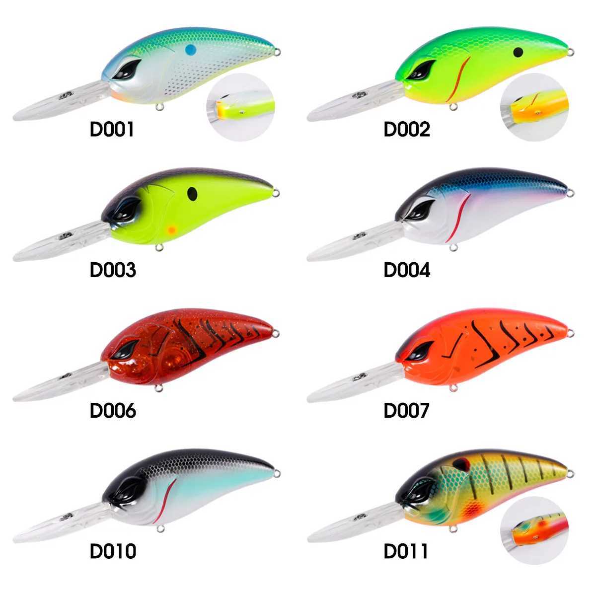 NOEBY Deep Diving Crankbait 8cm 305g Floating Minnow Fishing Lure Artificial Hard Bait for Bass Pike Saltwater Fishing Lure W250926