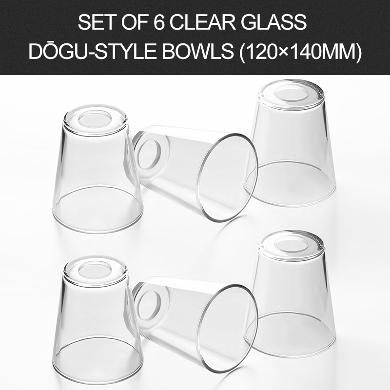 Fixture Replacement Clear Glass Shade, E26 Base with 1-5/8" Fitter, 6-Pack Cone Replacement Shades for Pendant Light, Wall Sconce, Vanity Light, 