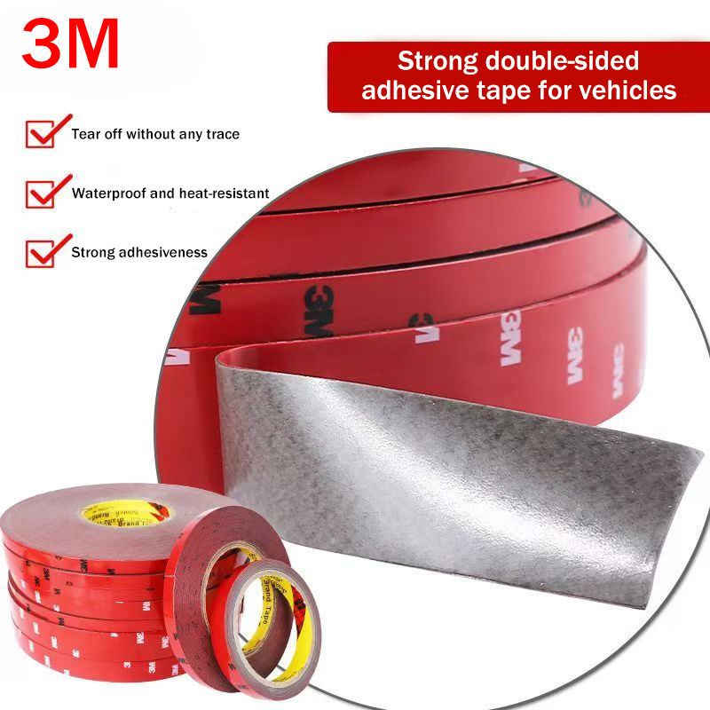 3M Strong Double sided Adhesive, High Temperature Resistant Adhesive for Automobiles, Adhesive Aid for Automobiles