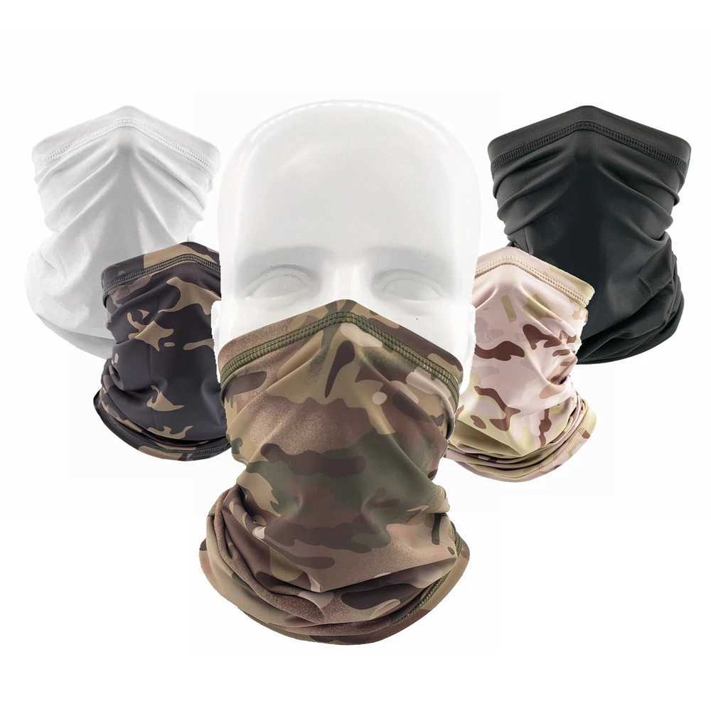 Half Face Bandana Scarf Cycling Fishing Hiking Sport Soft Smooth Elastic Breathable Tube Neck Cover Men Tactical Face Scarf Z250926