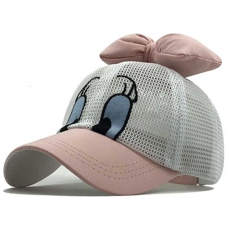 Disney Creative Donald Duck Childrens Summer New Cute Cartoon Shape Going Out Fashionable Portable Mesh Breathable Baseball Cap H250926