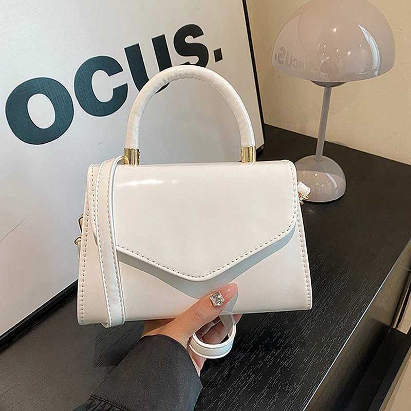 Faux Leather Bags for Woman 2025 Trend Small Shoulder Bag Korean Fashion Handbag Ladies Crossbody Bags Black White Brown Red Z250926