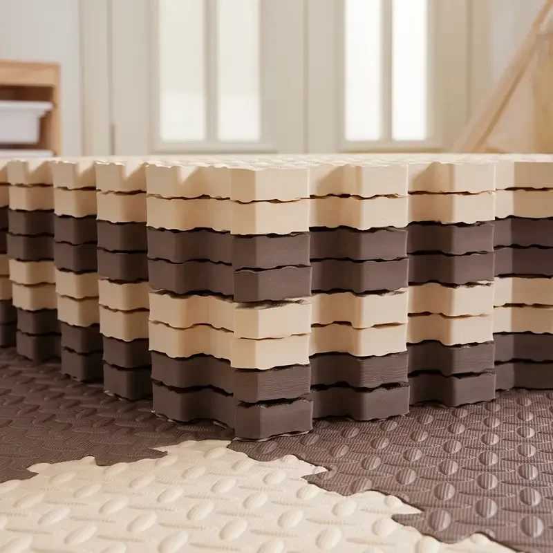 Baby Protection Floor Childrens Foam Puzzle Game Mat EVA Non Slip Living Room Mat Childrens Play Mat Home Decoration 16pcs C250926
