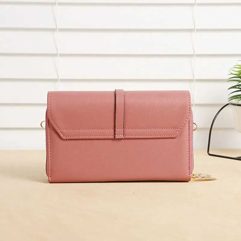 PU Womens Mobile Phone Bag Fashionable and Multifunctional Womens Bag Trendy and Retro Shoulder Bag Z250926