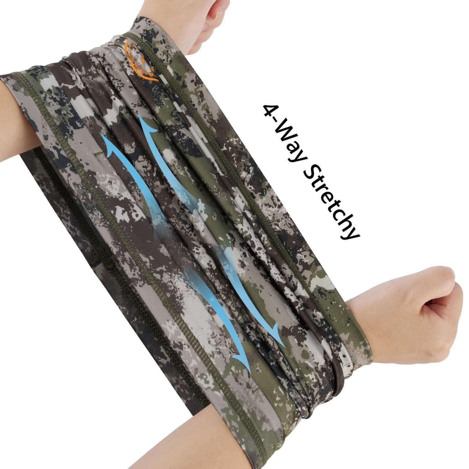 BASSDASH Fleece Neck Gaiter with Nose Hole Winter Face Mask for Men Women Windproof Scarf for Fishing Hunting Skiing Z250926