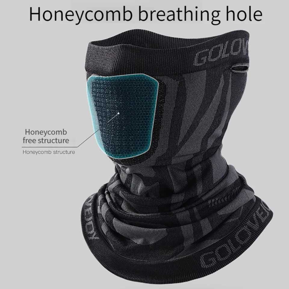 LOOGDEEL Winter Half Face Mask Windproof Cycling Snowboard Ski Hiking Masks Sport Scarf Neck Warm Bicycle Mask Motorcycle Mask Z250926