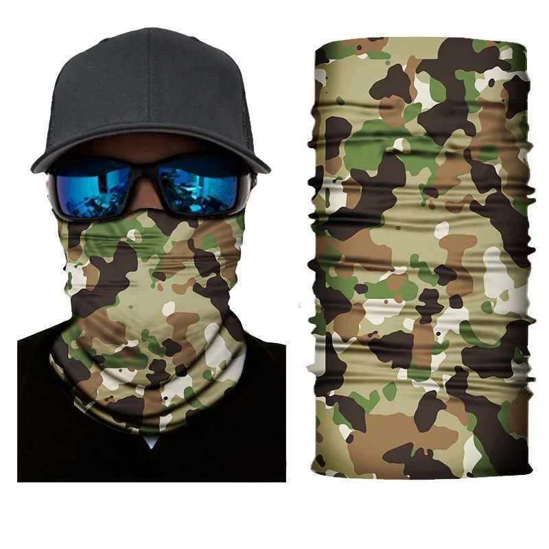 30 Kinds of Camouflage Mountaineering Neck Scarves Outdoor Riding Windproof Mask Summer Sun Protection Headscarf Z250926