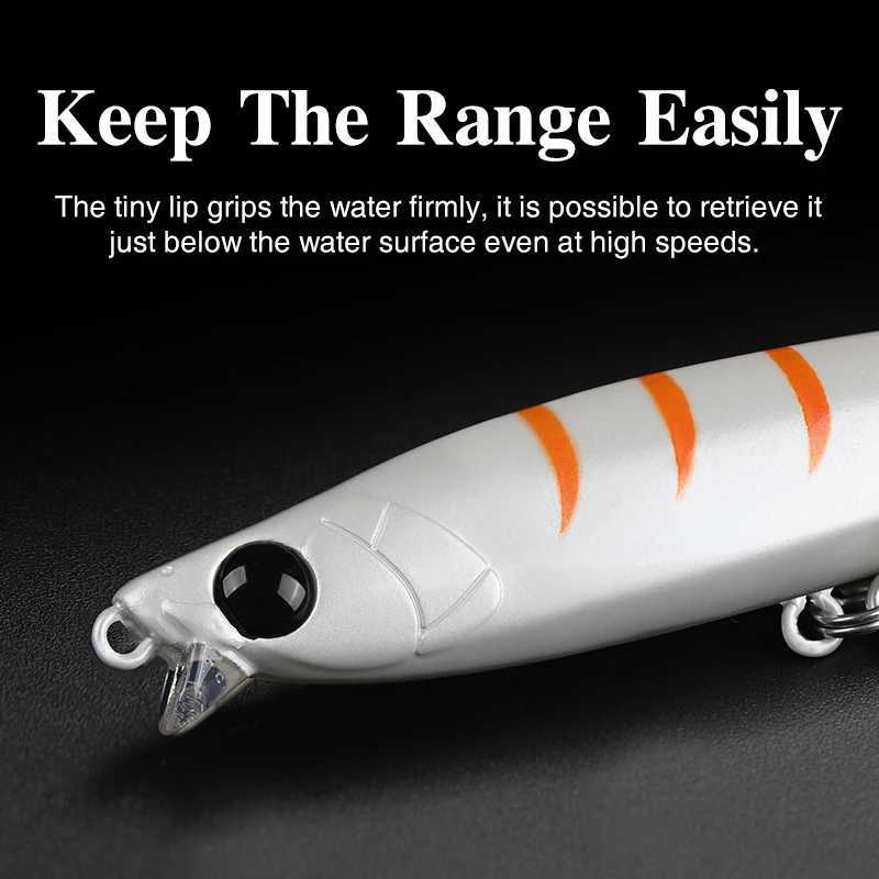 TSURINOYA Sinking Fishing Lure 85S 105S Short Lip Pencil AIRAZOR 85mm 20g 105mm 30g Max 90m Long Casting Saltwater Hard Baits W250926