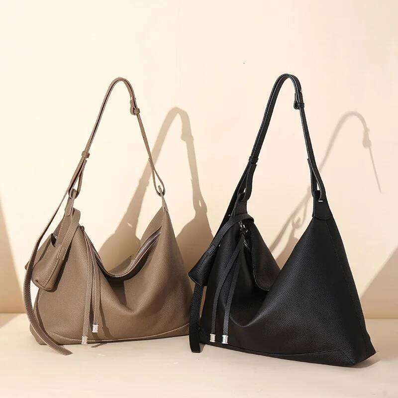 Women Natural Cow Genuine Leather Shoulder Ladies Vintage Designer Handbag Female Cowhide Fashion Retro Crossbody Bag Suotong0917 suotong2509