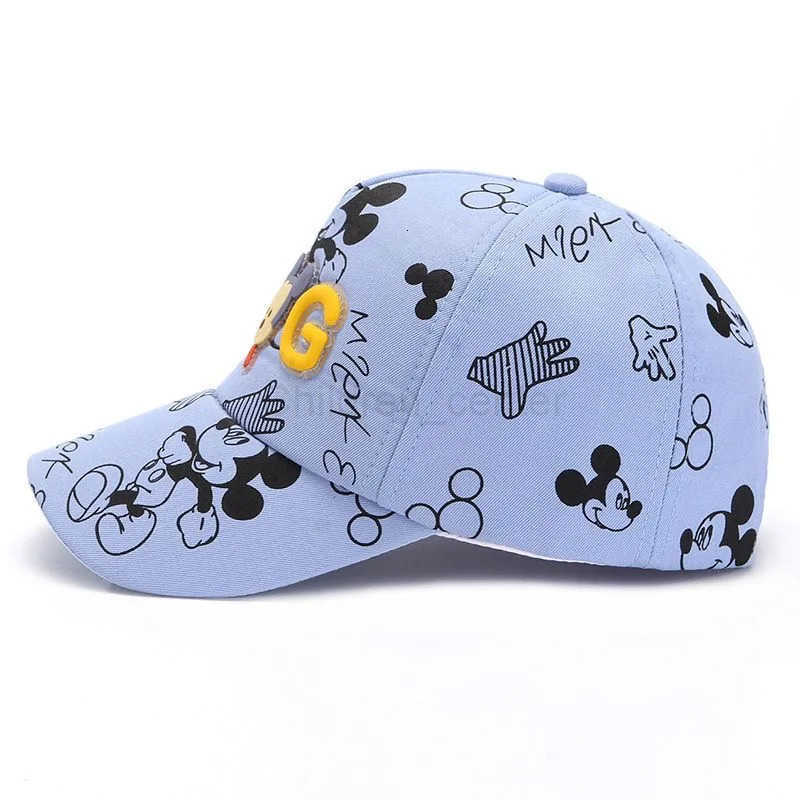 Disney New Childrens Mickey Cap Cotton Cartoon Baseball Cap For Kids Girls Boys Hat H250926