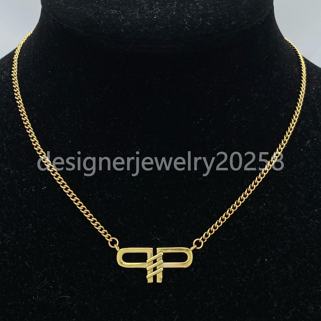 pendant b necklaces designer luxury jewelry for men women gold silver woman 2025 new bb necklace pearl elegant double b letter high version fashion top