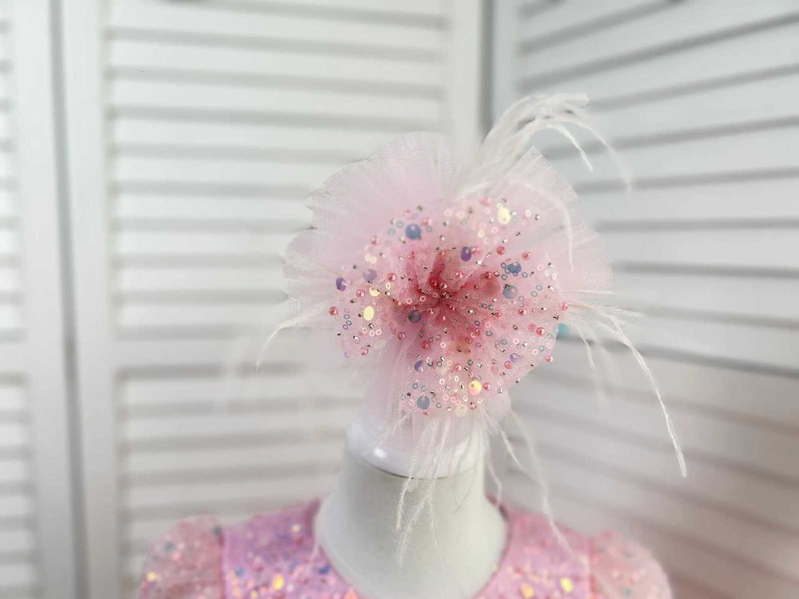 Flower Girl Dress Up Baby Girl Beauty Pageant Dress Butterfly Sequin Princess Dress Preschool Girl Special Occasion 06yearold Z250926