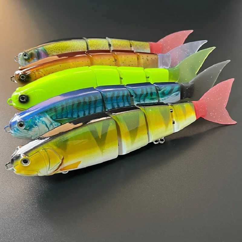105g Madn m Fishing Lure Jointed Giant Big Bait Swimbait Hard Fishing Lure Bass Catfish Bait urre peche m urre W250926