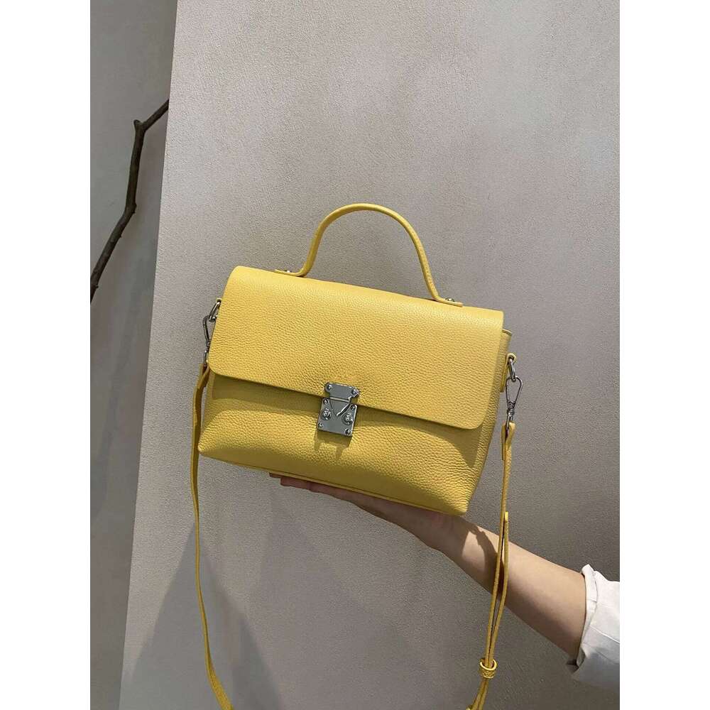 Female Commute Soft Handbags Women's Casual Cow Genuine Leather Shoulder Bags Ladies Travel Retro Cowhide Crossbody Bag Suotong2509