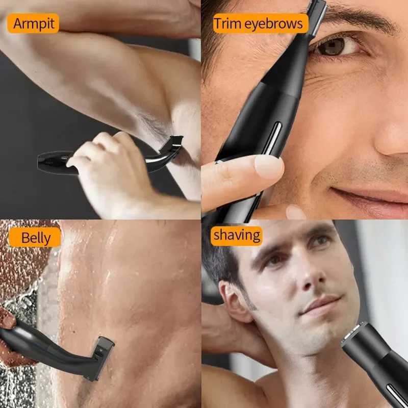 4 in 1 Intimate Areas Haircut Shaver Women Bikini Line Sensitive Razor Balls s Pubic Hair Shaving Trimmer Face Beard Clipper R250926