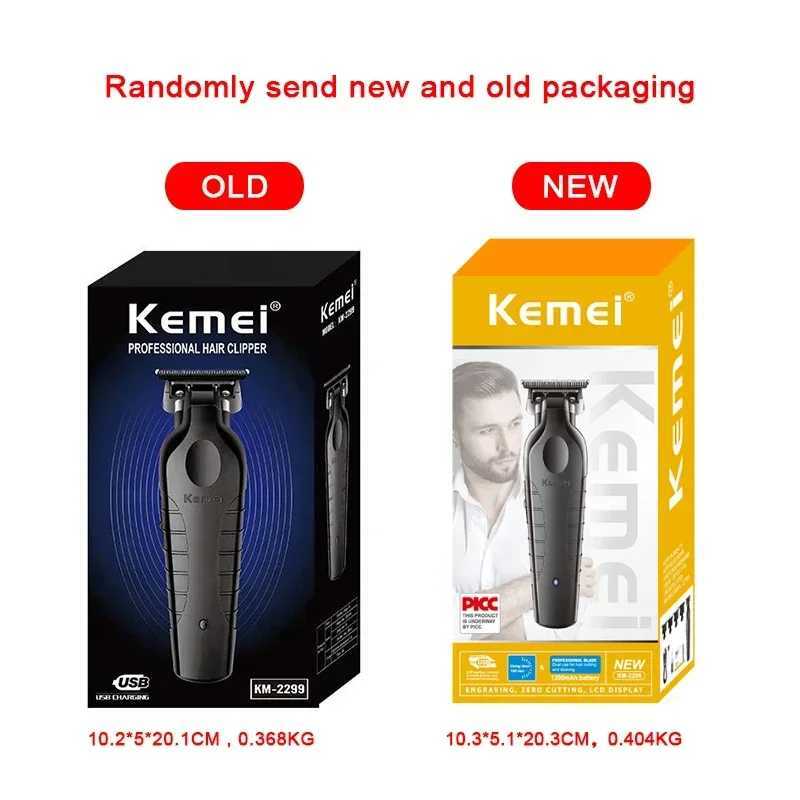 Kemei Mens Cordless Hair Clipper USB Rechargeable Electric Hair Clipper Km032 Trimmer Electric Hair Cutting Machine R250926