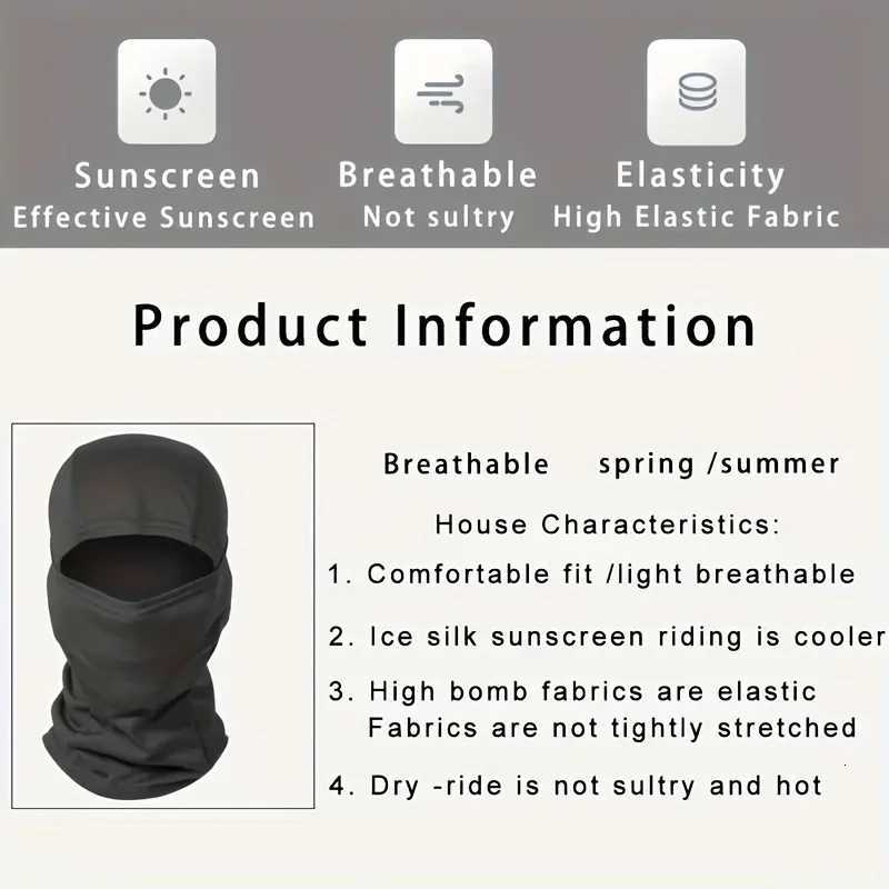 UPF50 Face Cover Scarf Breathable Windproof for Fishing Hiking Cycling Men Women Fishing Hiking Outdoor Full Face Mask Z250926