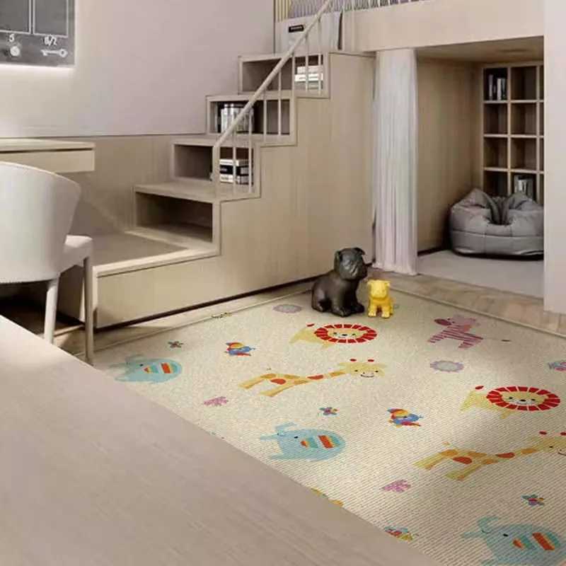 Baby Folding Mat Large Tummy Time Folding Baby Crawling Mat Outdoor or Indoor Use Portable Cute Double Sides Crawling Mats C250926