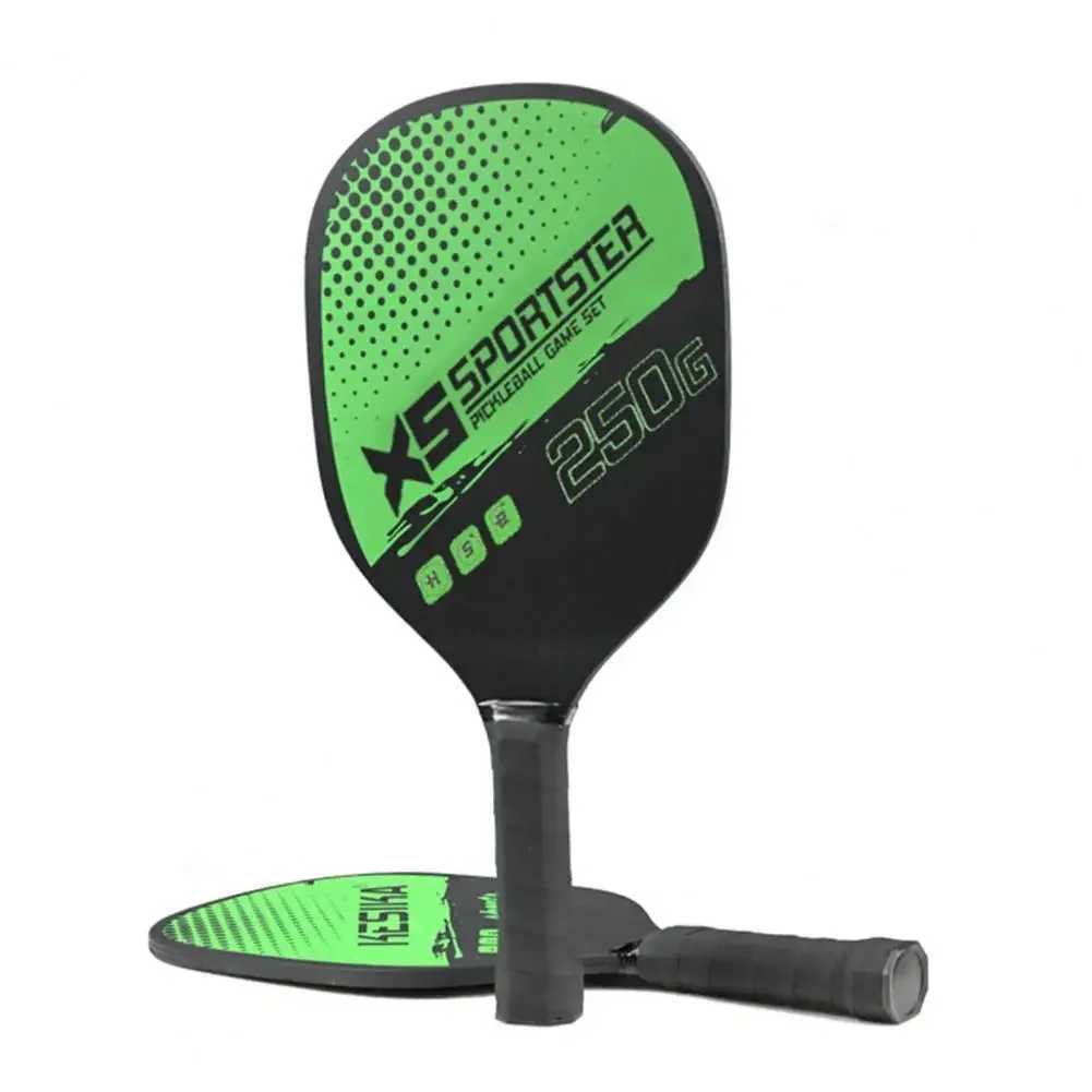 Pickleball Paddle Set With 2 Rackets 4 Balls Wooden Pickleball Paddle Racket Set With Ball Outdoor FOR Sports Combination J250926