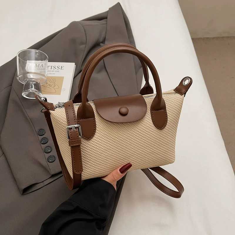 Retro Square Crossbody Bag For Women New Versatile Leather Messenger Bags Vintage Dumpling Hobos Bags Ladies Handbags and PursesW250926