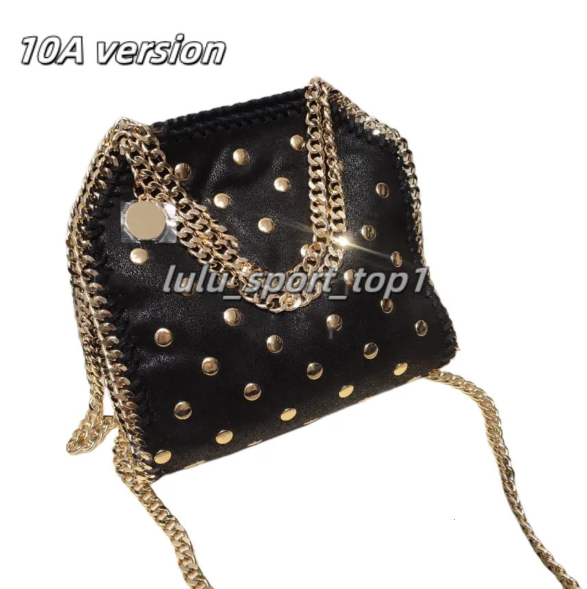 Totes designer bags handbags stella crossbody stella mccarteney plated gold chain shoulder bag large capacity commuter leather strap birthday gift xb087 Y4 5ce