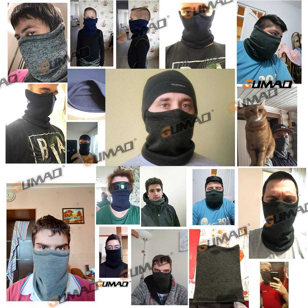 Fleece Sport Warmer Neck Gaiter Thermal Half Face Mask Cover Cycling Hunting Skiing Snowboard Bandana Men Women Winter Scarf Z250926