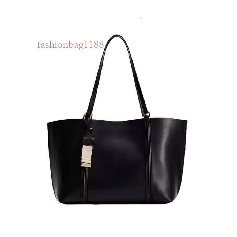 Fashion Tote Handbags PU Leather Bags Women Black Large Capacity Shoulder Handle Purse for Travel Shopping Bag