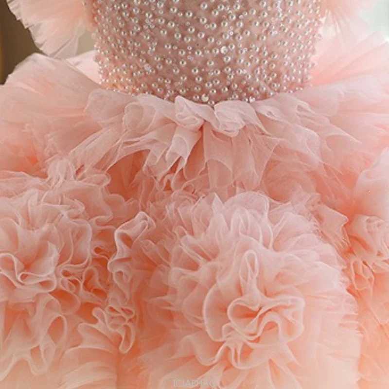 2025 Princess Luxury Formal Dress Girls Birthday Party Puffy Gown Hostess Performance Pageant Girl Outfits Banquet Flower Z250926