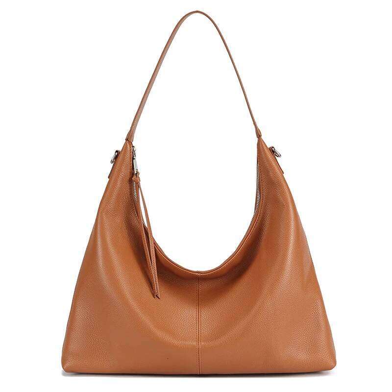 Ladies Soft Natural Cowhide Handbags Women Cow Genuine Leather Shoulder Bag Female Fashion Design Crossbody Bags For Lady Suotong2509