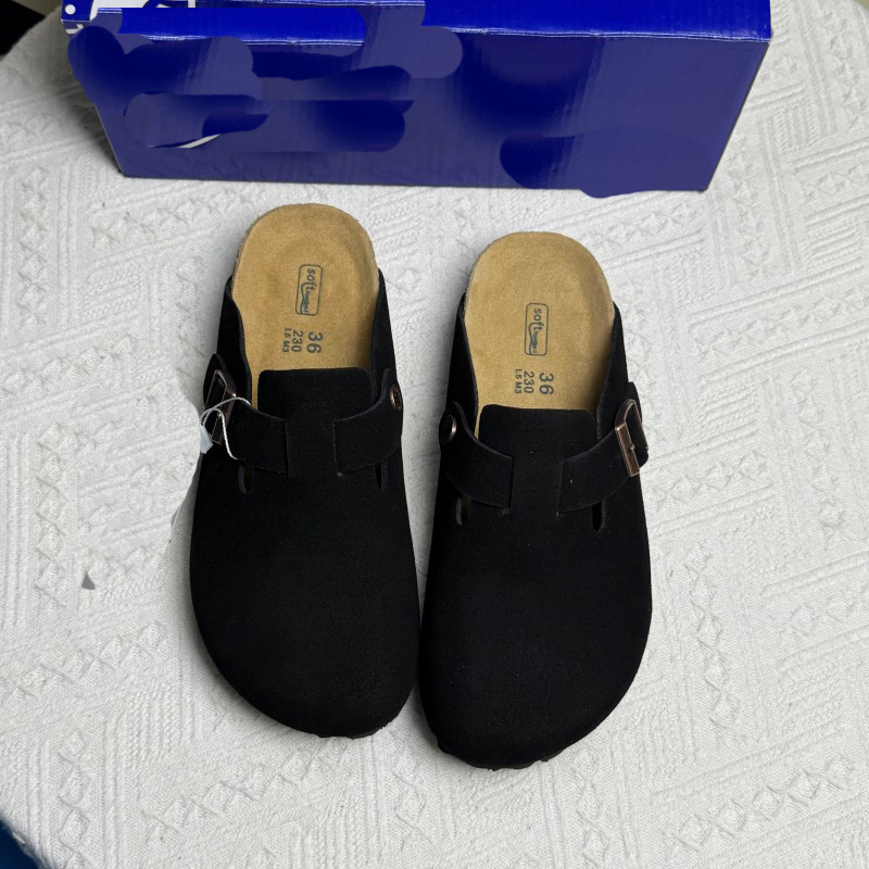 Designer slippers made of genuine leather for men and women, new style with cork fishing cap for external wear