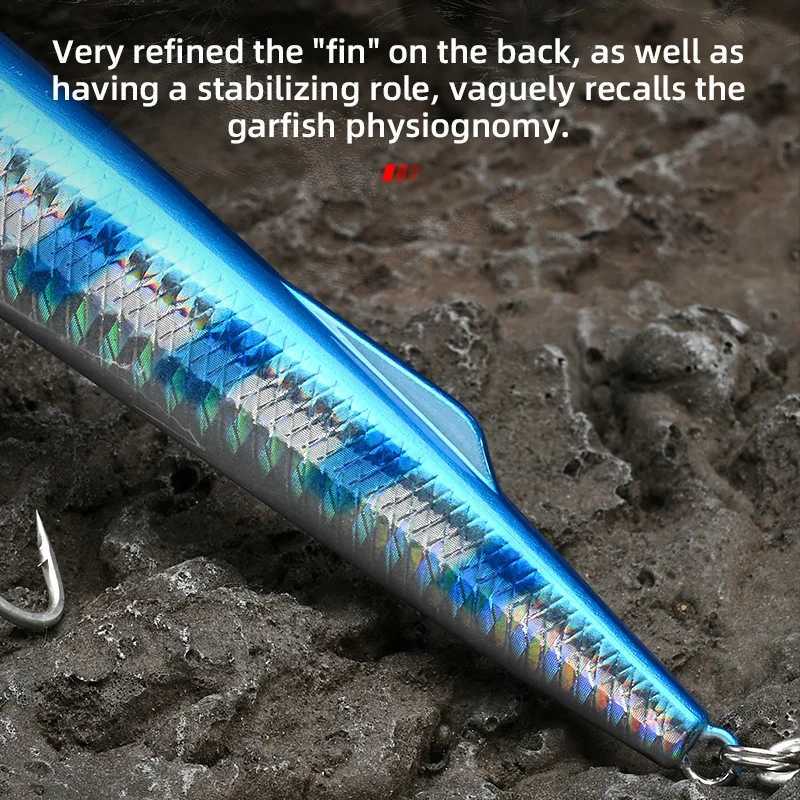 ALLBLUE SPRINT 195S Sinking Minnow Longcast Jerkbait Fishing Lure 195mm 35G Off Shore Saltwater Sea Bass Artificial Bait Tack W250926