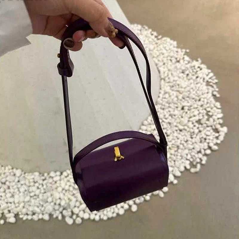 Personalized Purple Box Square Bag 2025 New Fashion Womens One Shoulder Crossbody Bags Temperament Versatile Party Handbags Z250926