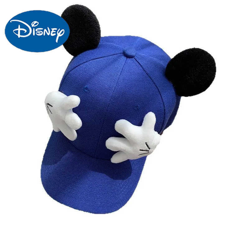 Disney 2025newcute Mickey ass hat fun Mickey glove face covering cartoon Mickey ears hat go all the way to pretty cap hat boy girl gift H250926
