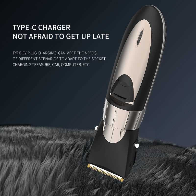RESUXI HC001 7800 RPM Mens Professional Oil Head Hair Clipper Hair Salon Household Adjustable Blade Head Electric Hair Trimmer R250926