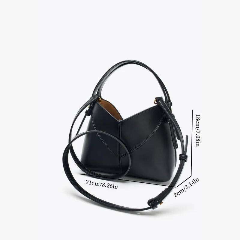 Designer Bags Women's Crossbody Bucket Bag, Designer Mini Tote Bag For Ladies, Solid Color New Fashion Shoulder Handbags With Wallet Hot Selling