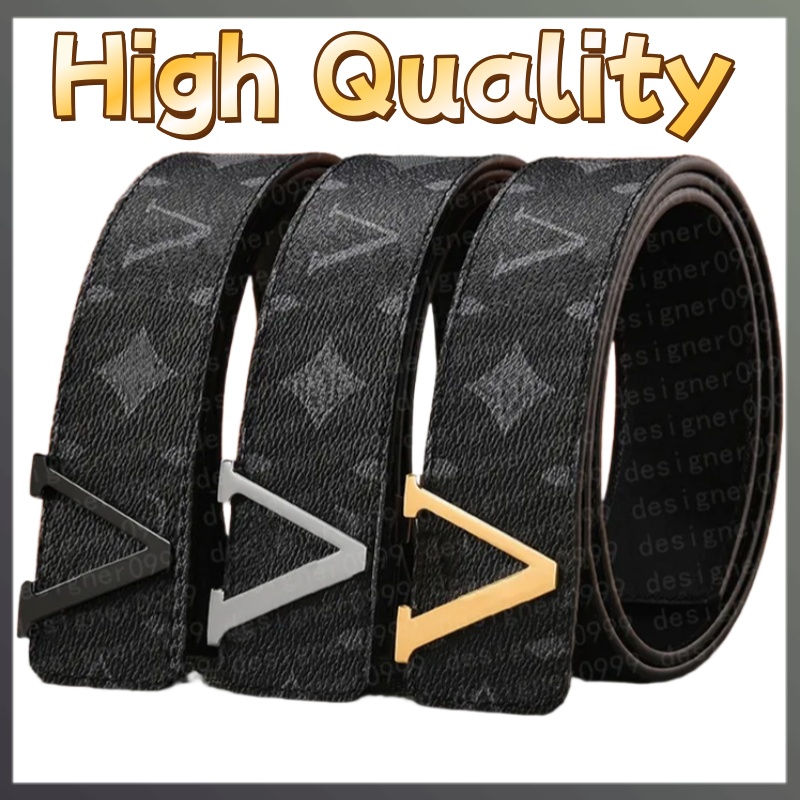 mens designer belt men luxury belts fashion classic belts for men designer genuine leather belt High Quality letter smooth buckle men belt 100-125cm