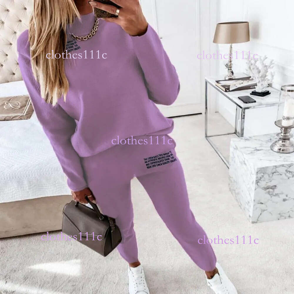 Women's Tracksuits Women Two Piece Sets Tracksuit Turtleneck Sweatshirt Drawstring Pants Suit Female Spring Autumn Long Sleeve Pullover Sports Se