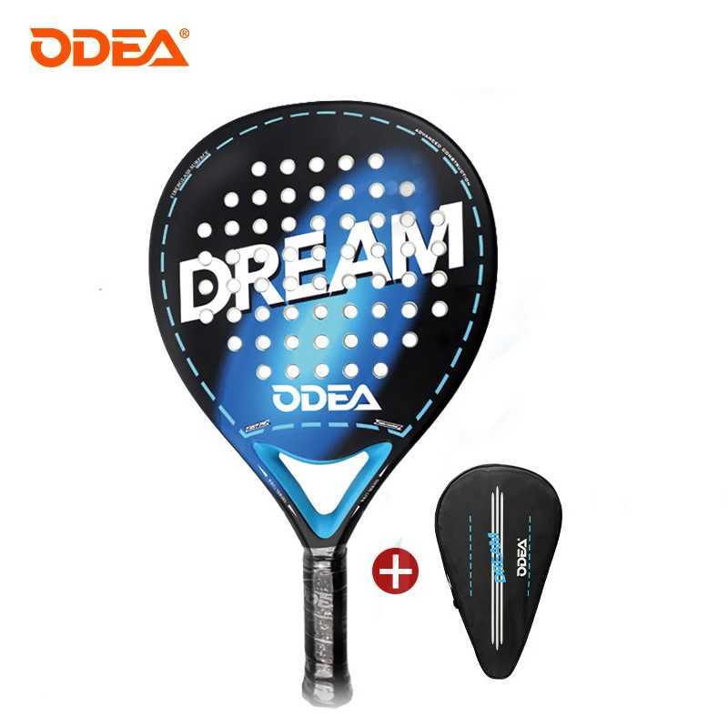 Odea Plate Tennis Racket Cage Beach Paddle Professional Advanced Carbon Fiber Sports Racket Outdoor Sports Racket J250926
