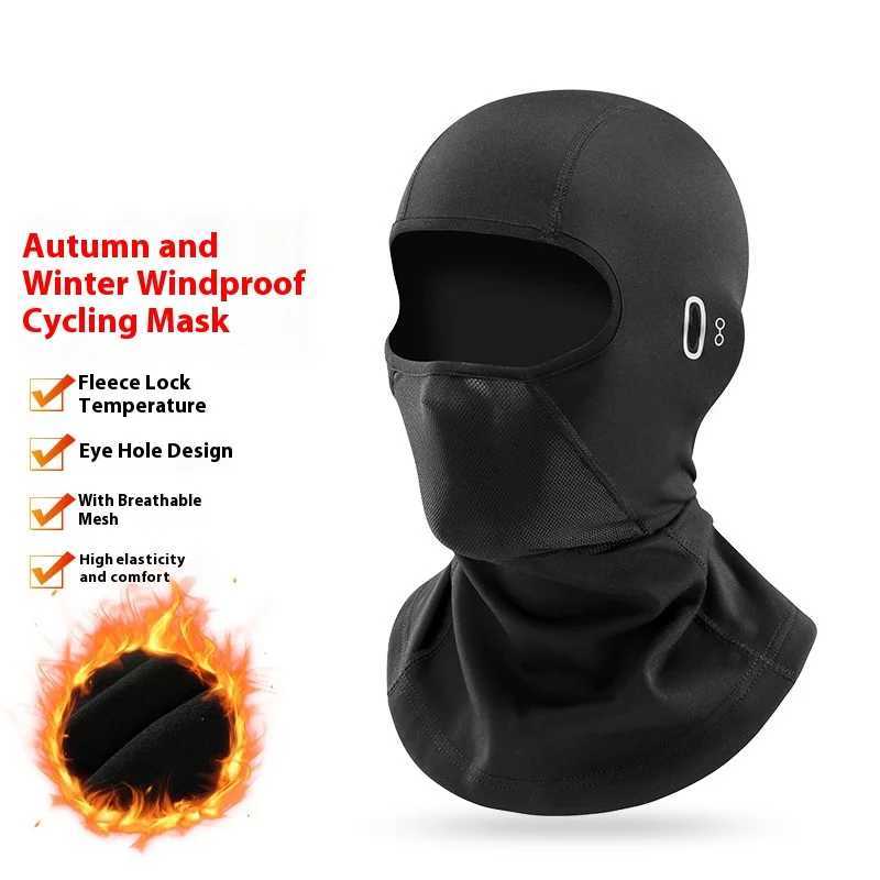 Winter Warm Cycling Mask Breathable Thermal Biking Mask Windproof Motorcycle Helmet Balaclava Neck Cover Men Women Ski Mask Z250926