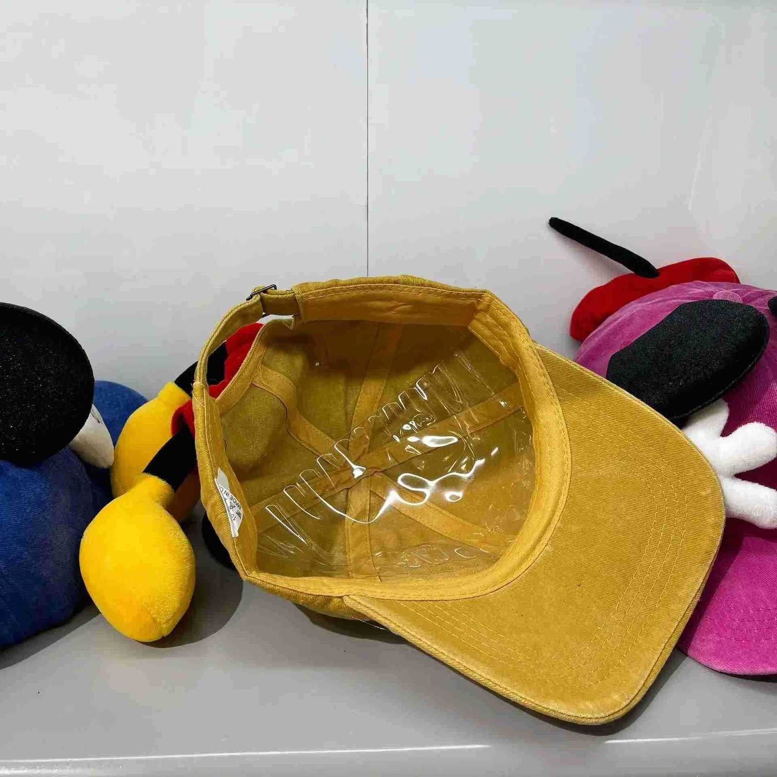 Disney Girls Cute Cartoon Mouse Ears Baseball Cap Anime Duckbill Style Y2K Outdoor Fashion Sunscreen Sunshade Trendy Cap for Women H250926