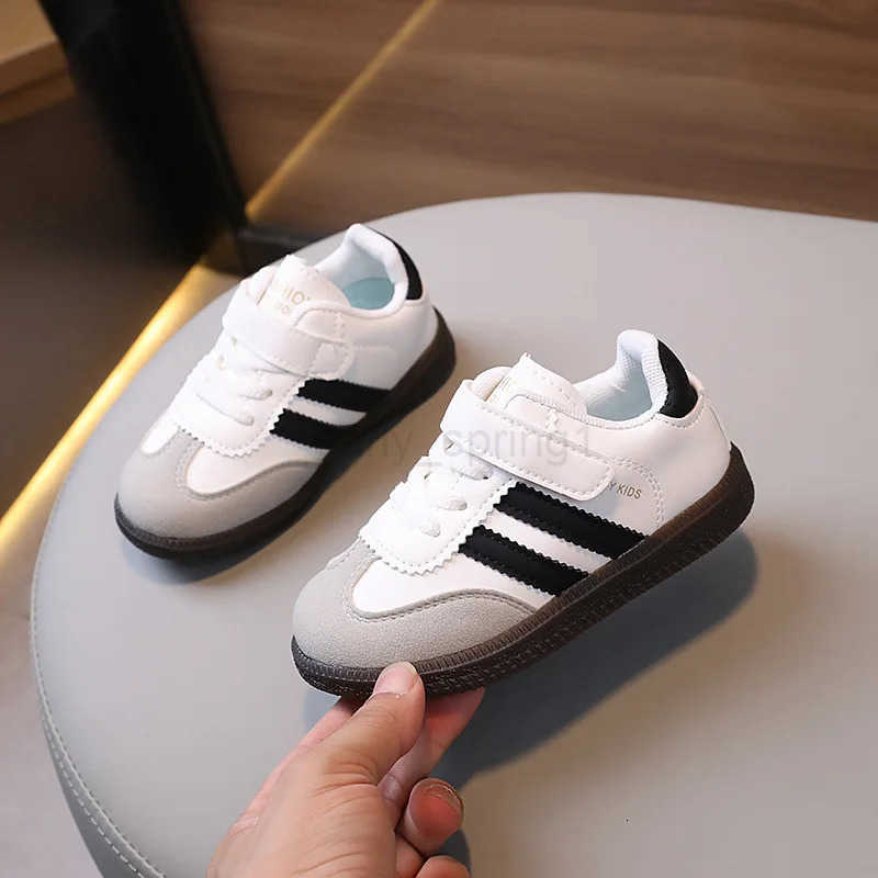 Spring Sport Shoes For Children PU Leather Ergonomics Kids Sneakers Softsoled Childrens Sneakers Boys Girls Tennis Shoes T250926