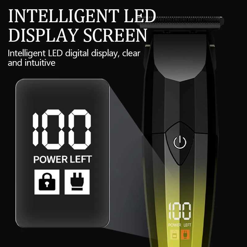 Hair Trimmers Professional Body Trimmer Electric Hair Clippers Rechargeable Hair Trimmers Cordless Clipper for Men R250926