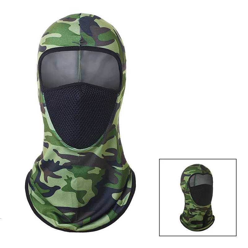 Breathable Mesh Camouflage Balaclava Full Face Mask Ski Cycling Hunting Head Cover Scarf Blaclava Z250926