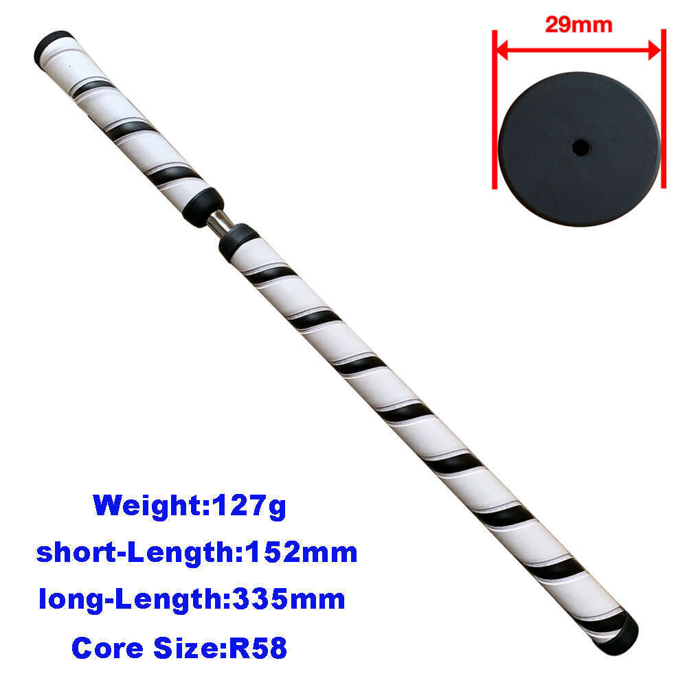 Can be used as a Two-Piece Belly Putter Grip