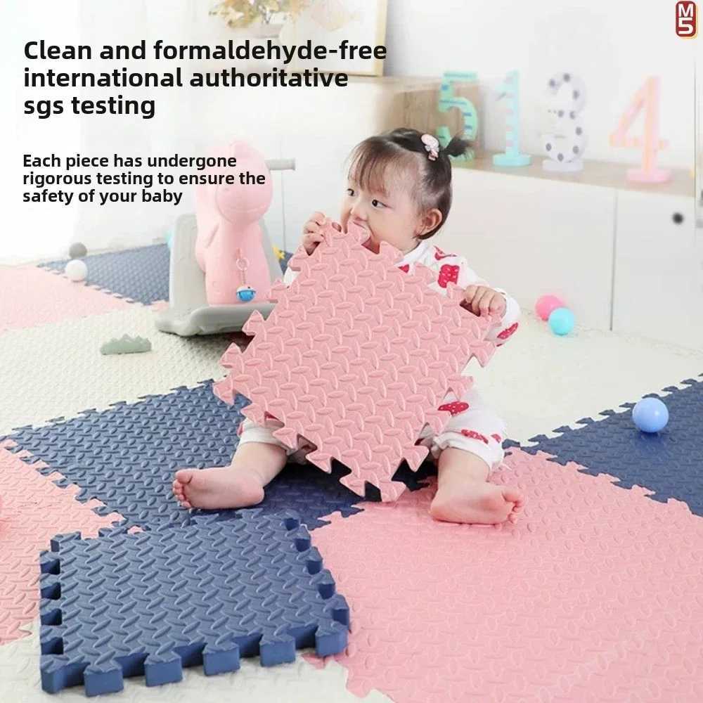 46Pcs 25cm Thick Kids Play Mat NonToxic Foam Puzzle Floor Tiles Soft Comfortable Crawling Mat for Babies Toys Floor Mat Eva C250926