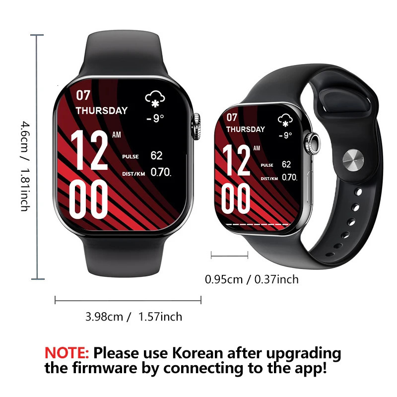 S10 Smartwatch IP68 Waterproof Andriod IOS Bluetooth Call Fitness Sports Custom Watch Face AI Voice Smart Watches for Men Women 250911