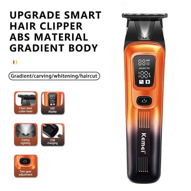 Kemei Electric Hair Clipper Mens Home Hair Clipper Fast Charging Beard Trimmer Carving Hair Clipper KM037 R250926